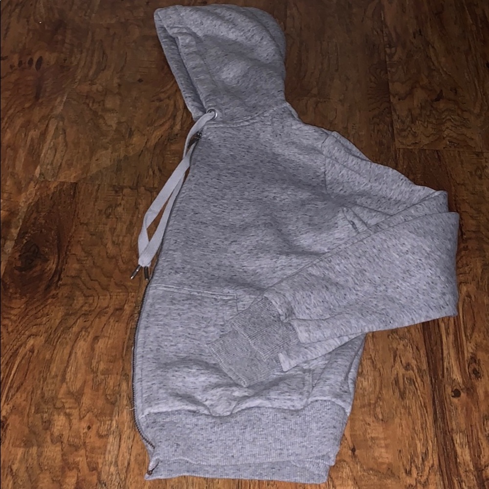 Gray hoodie